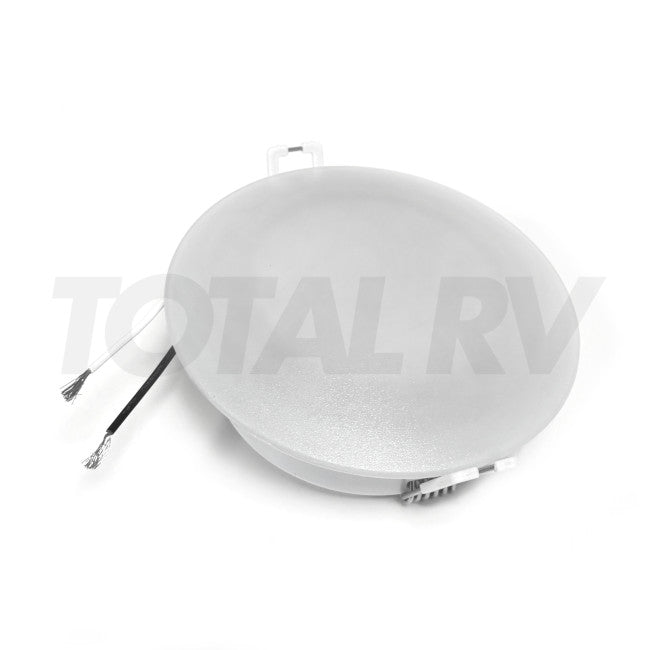 RV 4.5" LED Puck Light Recessed 12V 4W w/ Spring Clips 420246 | Total RV Supply