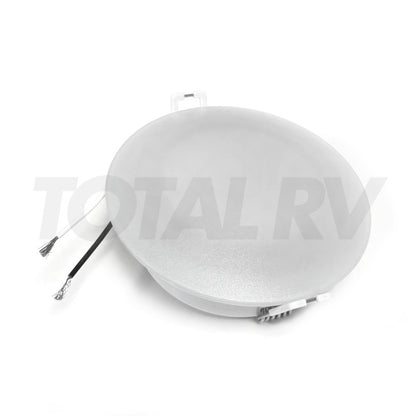 RV 4.5" LED Puck Light Recessed 12V 4W w/ Spring Clips 420246 | Total RV Supply