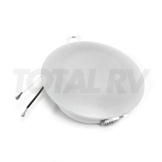 RV 4.5" LED Puck Light Recessed 12V 4W w/ Spring Clips 420246 | Total RV Supply