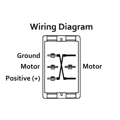 RV 4-Prong Rocker Switch 12V for Slide Out 450011 | Total RV Supply