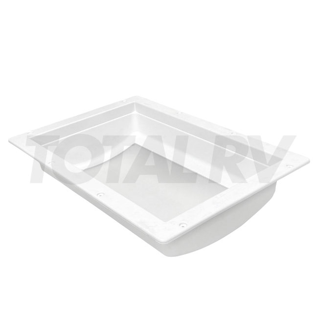 RV Matte White Skylight Inner Trim 14" x 22" 630027 | Total RV Supply