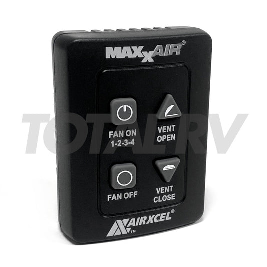 RV MaxxAir Roof Vent Remote / Fan Control Panel 420000 | Total RV Supply
