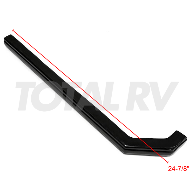 RV Black ABS Trim for LH Bottom Rear Cap 570108 | Total RV Supply
