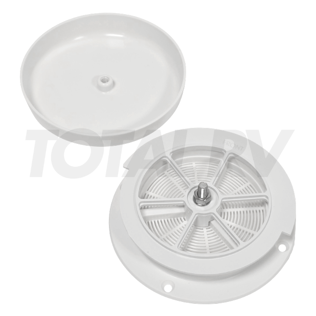 RV Sewer Vent Cap Mushroom Style 5.75" White 540236 | Total RV Supply