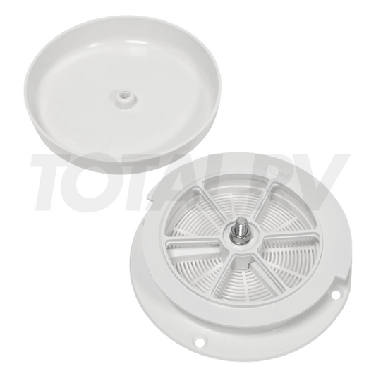 RV Sewer Vent Cap Mushroom Style 5.75" White 540236 | Total RV Supply