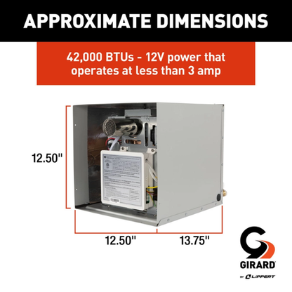 Girard 2GWHAM Tankless RV Water Heater Lippert 2022107534 | Total RV Supply