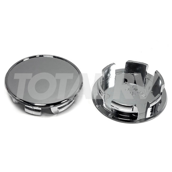 Chrome Wheel Cover Center Snap-In Plug 2-3/16" for Trailer Tire | Total RV Supply