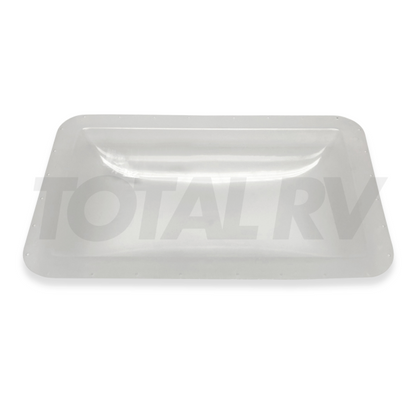 Outer Skylight for 14" x  22" Cutout, Clear/White | Total RV Supply