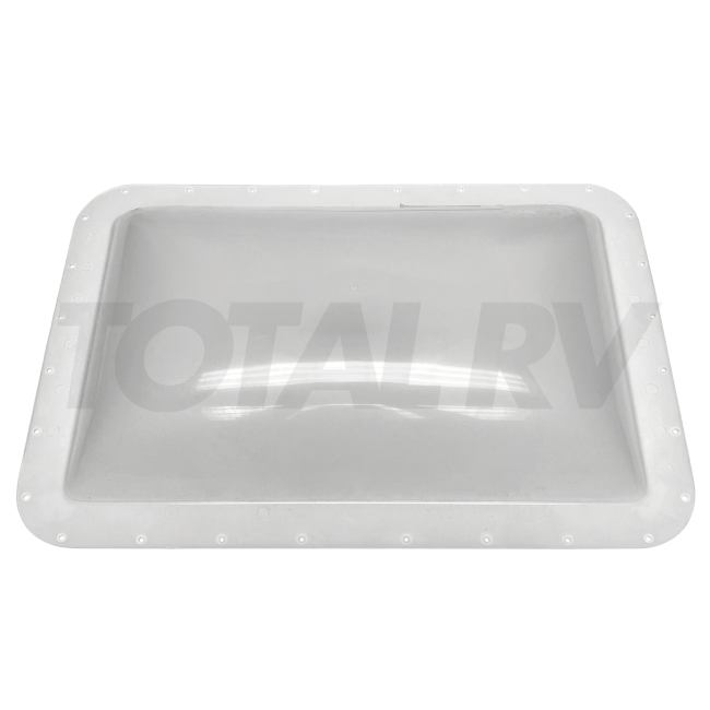 Outer Skylight for 14" x  22" Cutout, Clear/White | Total RV Supply