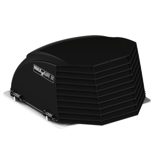 MaxxAir II Roof Vent Cover Black for 14" x 14" Vents 00-933082 | Total RV Supply