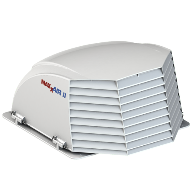 MaxxAir II Roof Vent Cover White for 14" x 14" Vents 00-933081 | Total RV Supply
