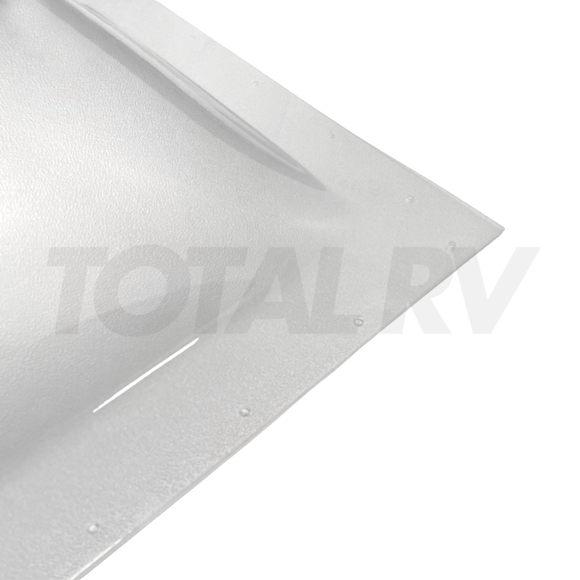 RV Neo Angle Skylight, Clear/Cracked Ice, 28" Flange | Total RV Supply